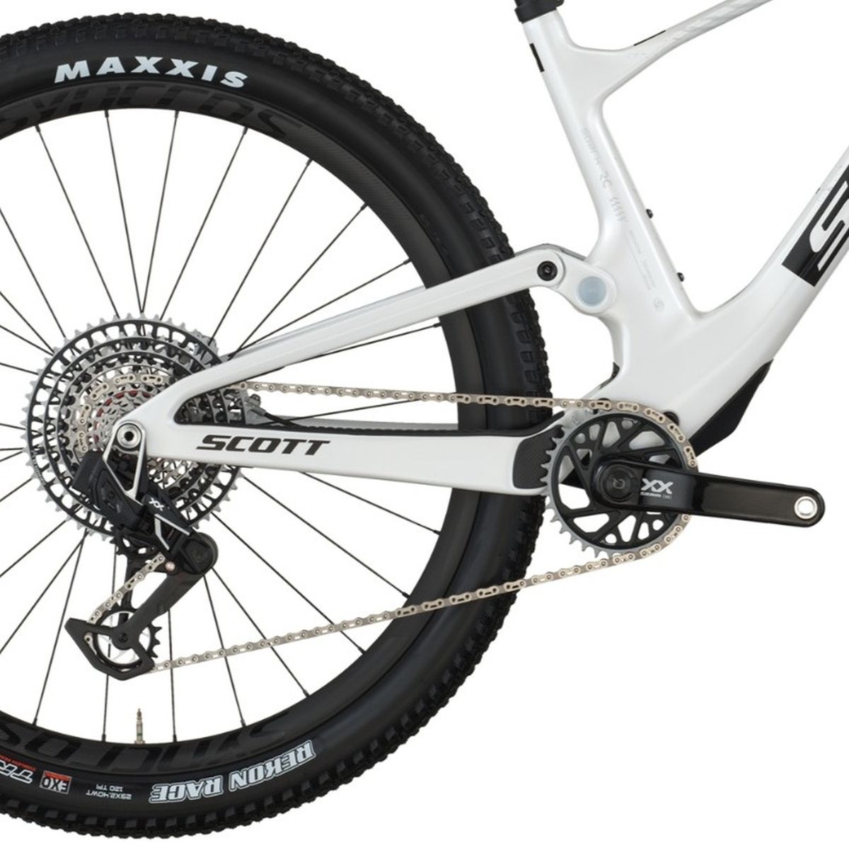 Bicicleta MTB Scott Spark RC World Cup EVO 2026 Blanca img #4