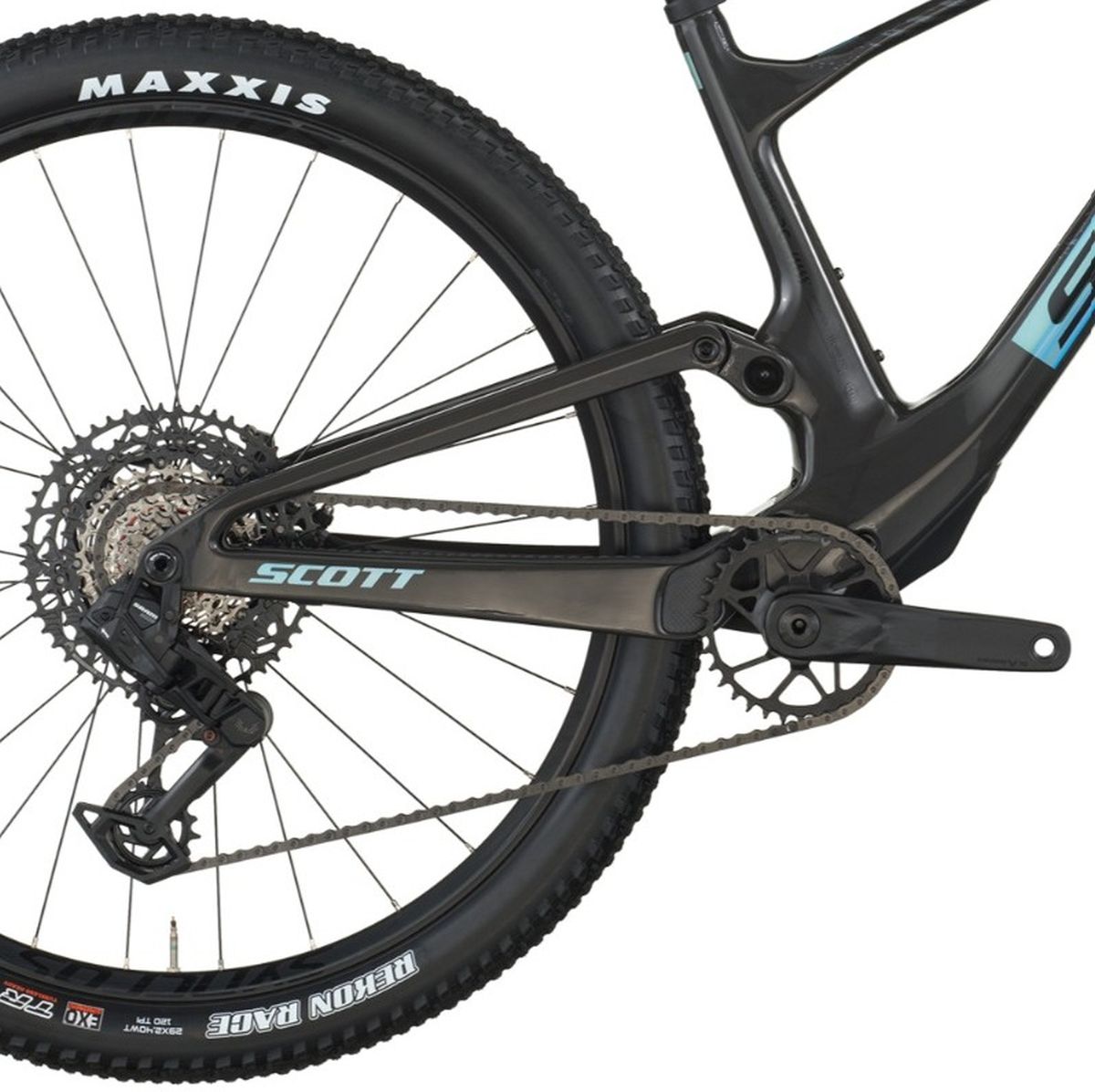 Bicicleta MTB Scott Spark RC Team 12V 2026 Carbono Negra img #4