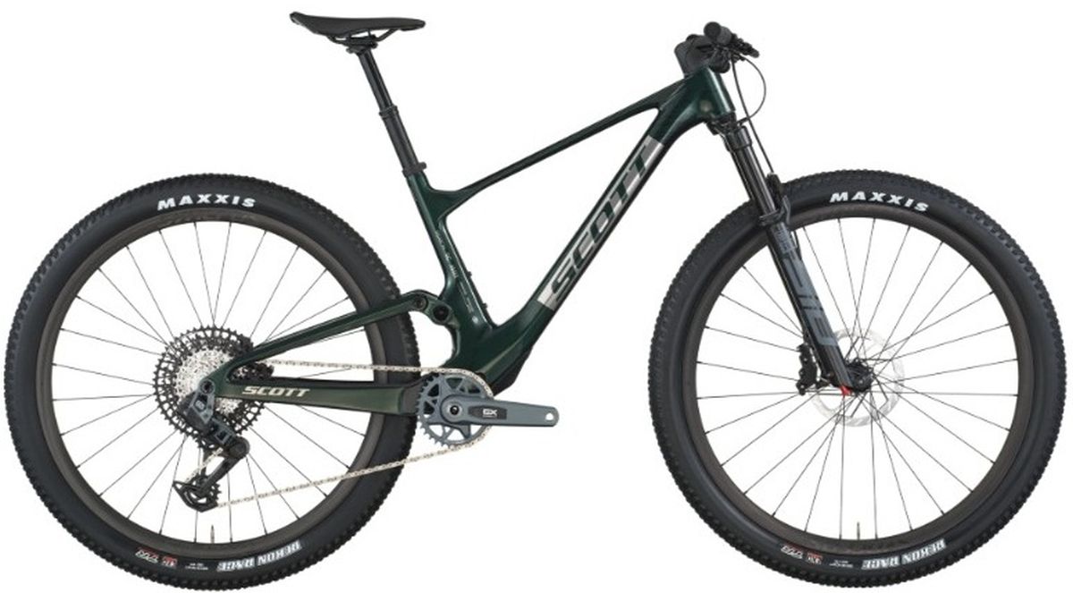 Bicicleta MTB Scott Spark RC Team Issue 2026 Verde img #1