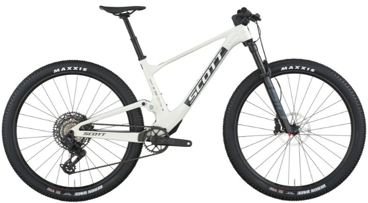 Bicicleta MTB Scott Spark RC Team 12V 2026 Carbono Blanca img #1