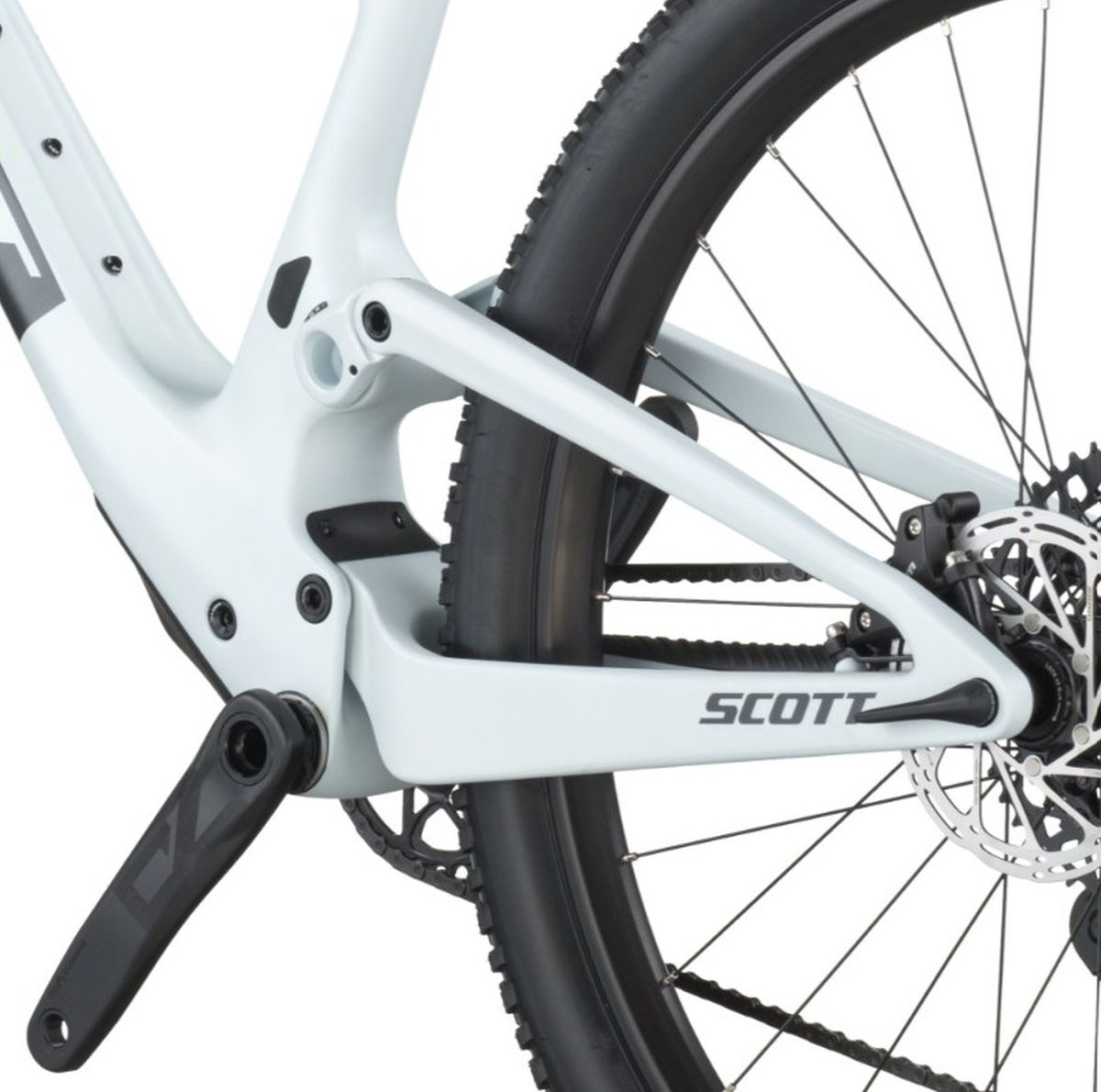 Bicicleta MTB Scott Spark RC Comp 2026 Blanca img #7