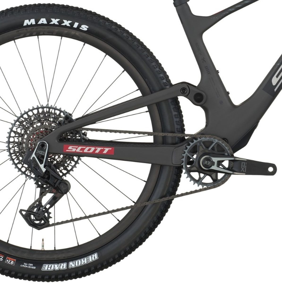 Bicicleta MTB Scott Spark RC World Cup 2026 Negra Carbon img #4