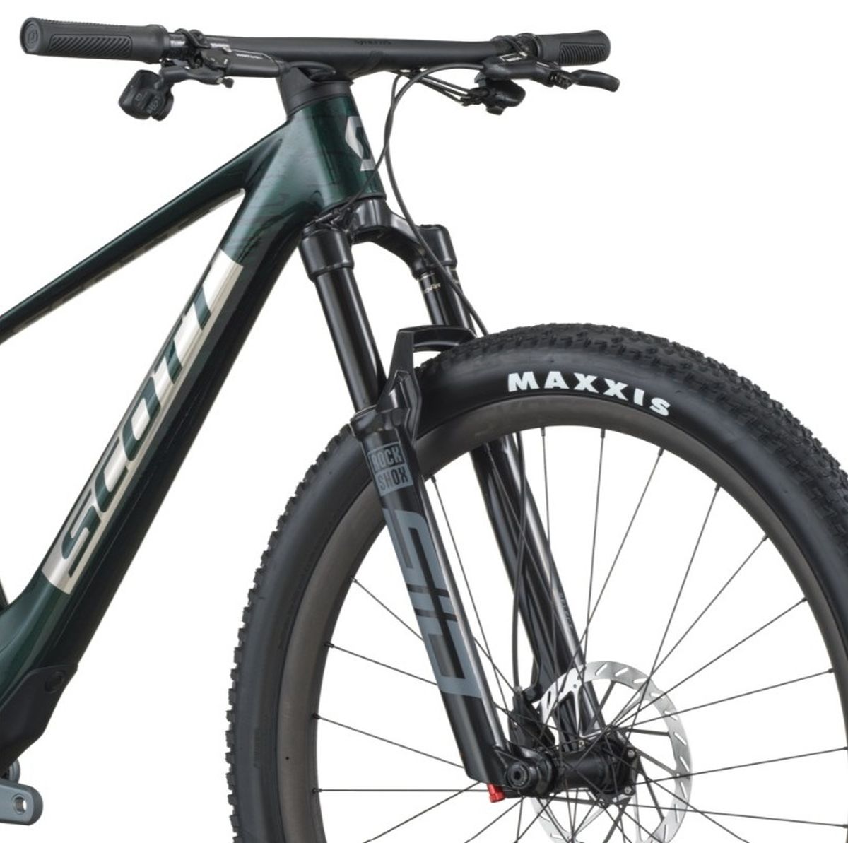 Bicicleta MTB Scott Spark RC Team Issue 2026 Verde img #5