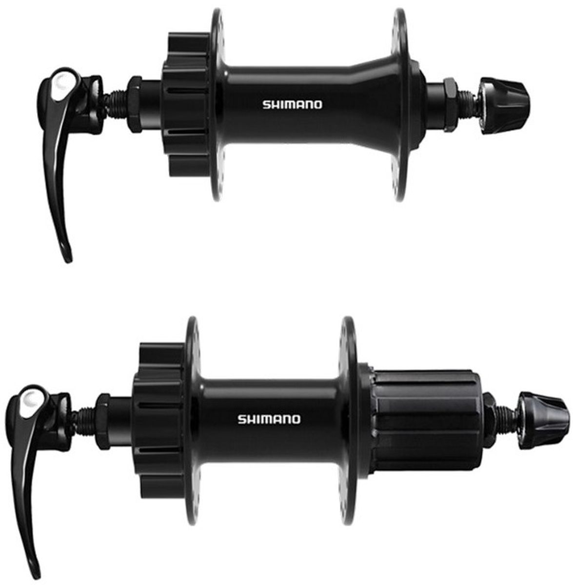 Juegos de Manzanas Shimano FH/HB-QB400 QR 6 Tornillos img #1