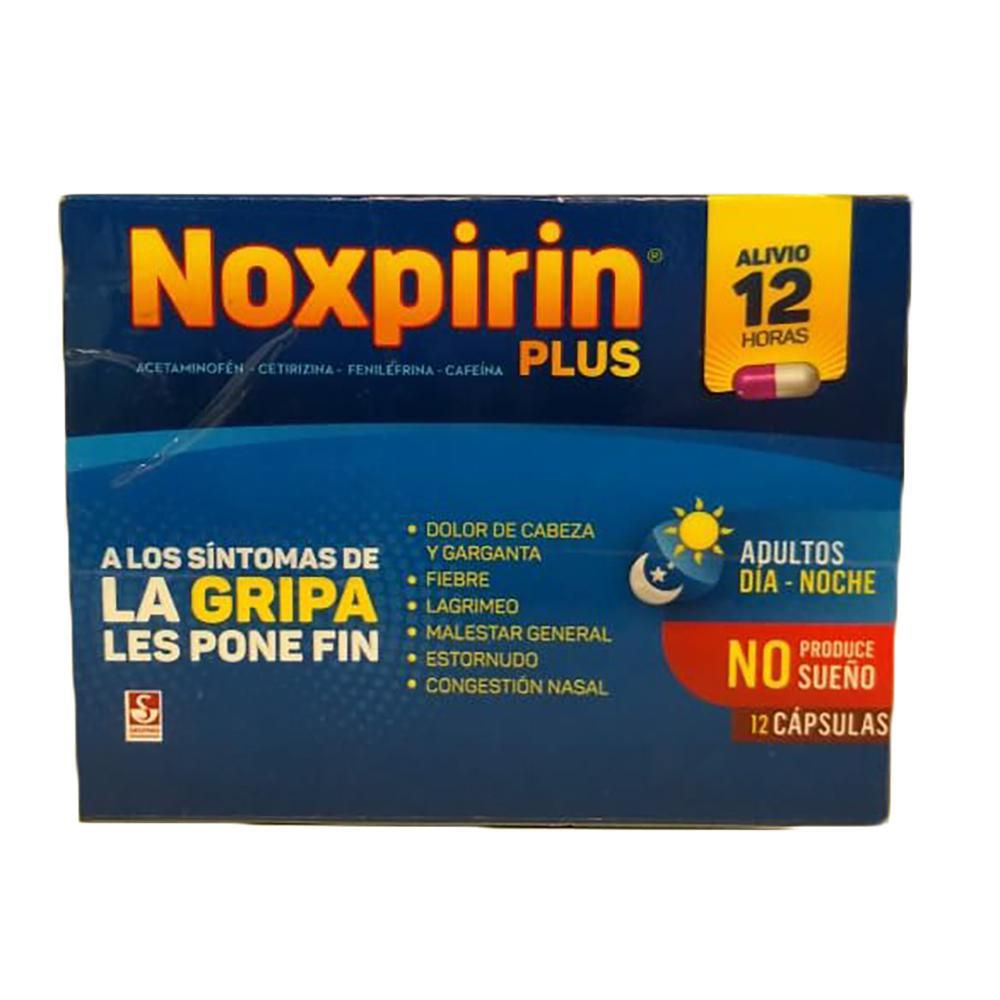 Medicamento NOXPIRIN antigripal día noche (12  und) img #1