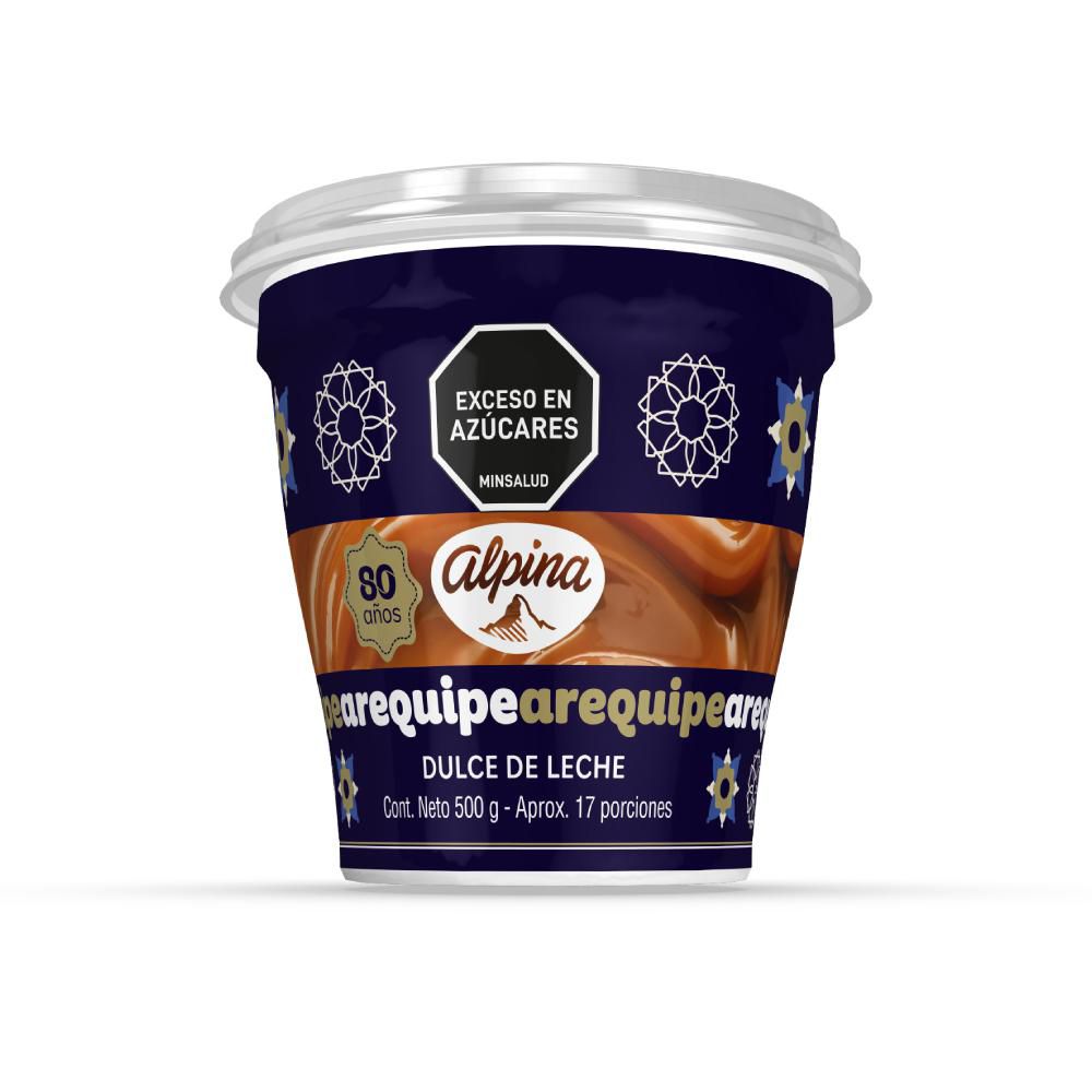 Arequipe ALPINA vaso (500  gr) img #2