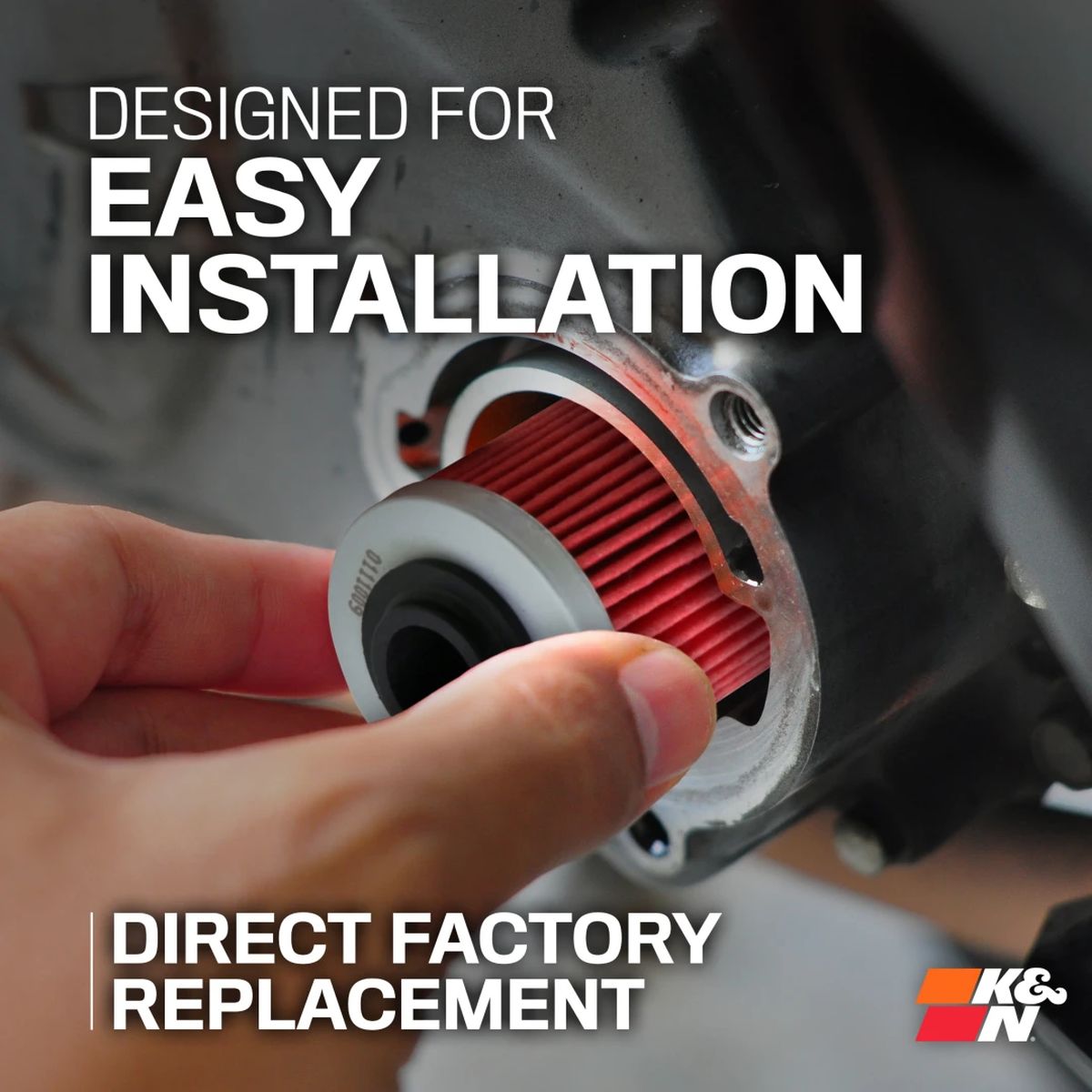 Filtro de Aceite para Moto K&N Kawasaki KLR650 17-22 img #3