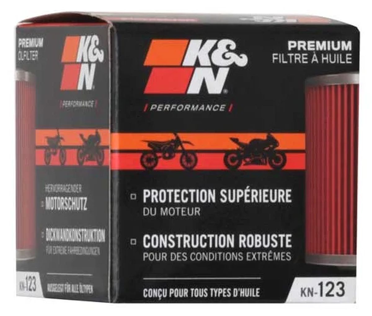 Filtro de Aceite para Moto K&N Kawasaki KLR650 17-22 img #6
