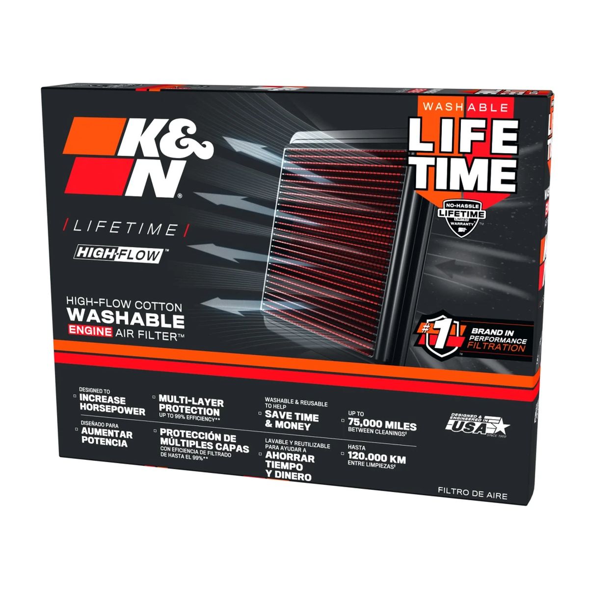 Filtro de Aire K&N Moto BMW G650 Xchallenge/Xcount img #2