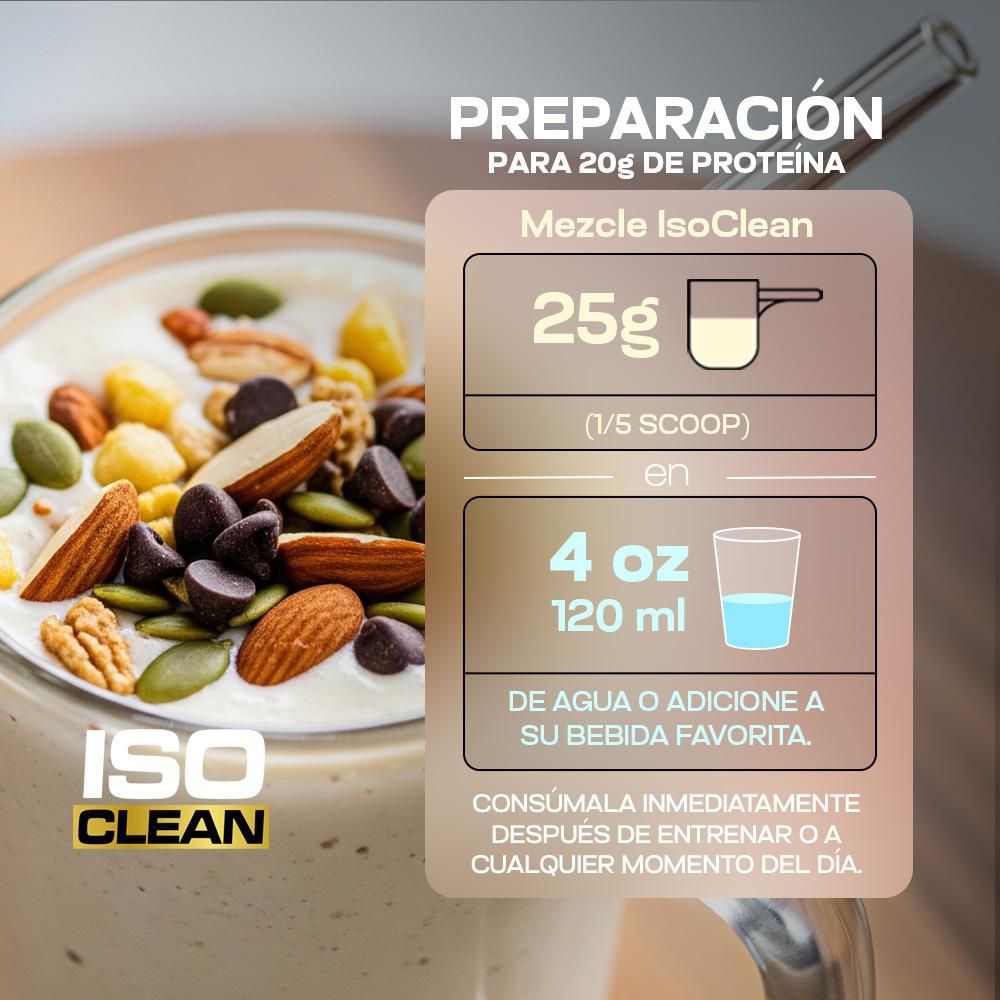 Proteína MEGAPLEX Isolate Clean Sin Azúcar Añadida (2  gr) img #4