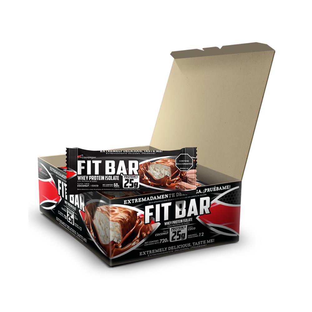 Barra proteina MEGAPLEX Coco Caja X12 Und (720  gr) img #1