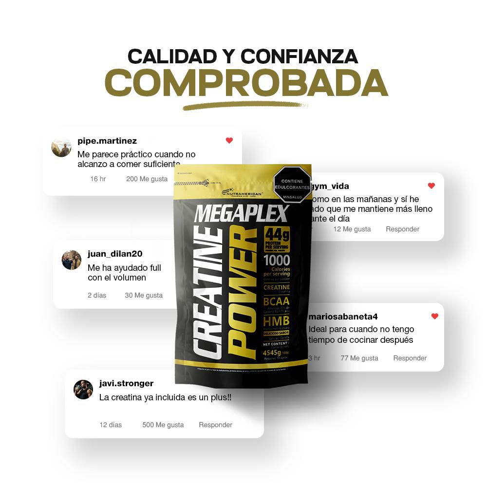 Proteína MEGAPLEX Creatine Power (4545  gr) img #6