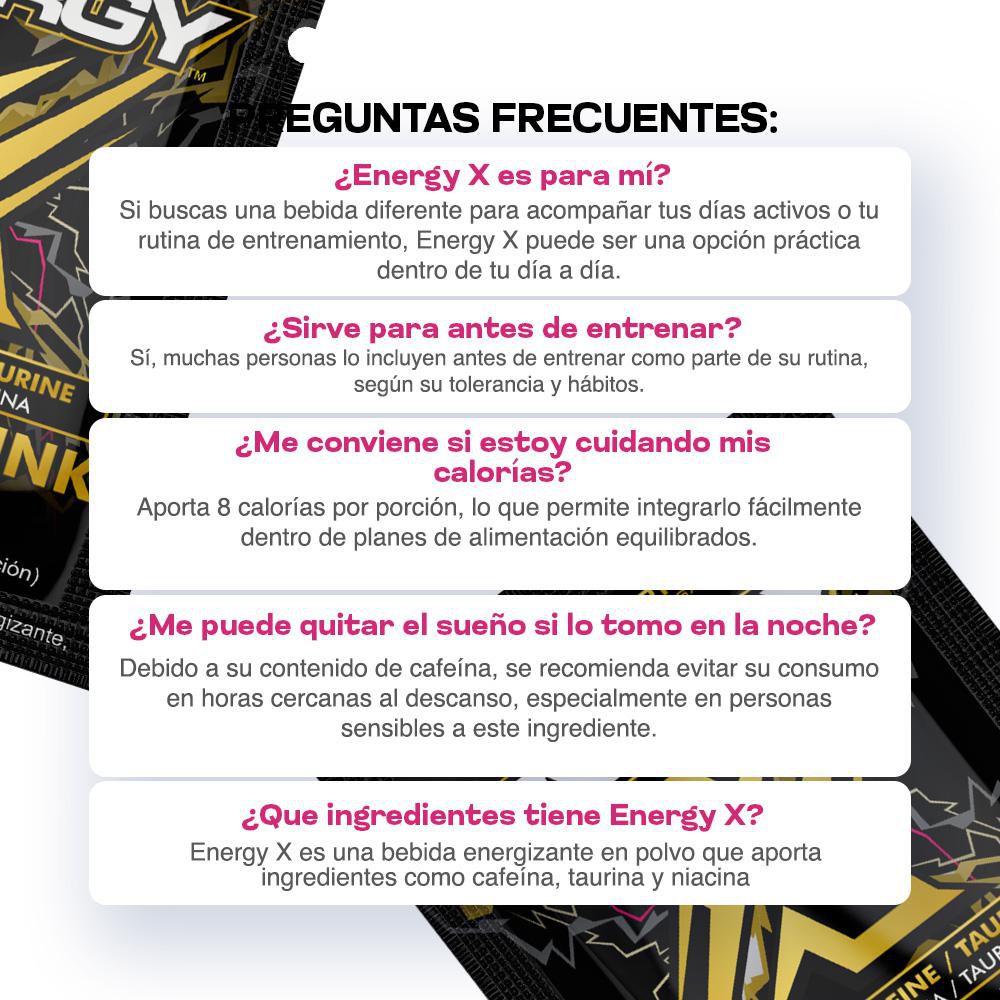 Bebida energizante MEGAPLEX En Polvo X25Und (125  gr) img #7