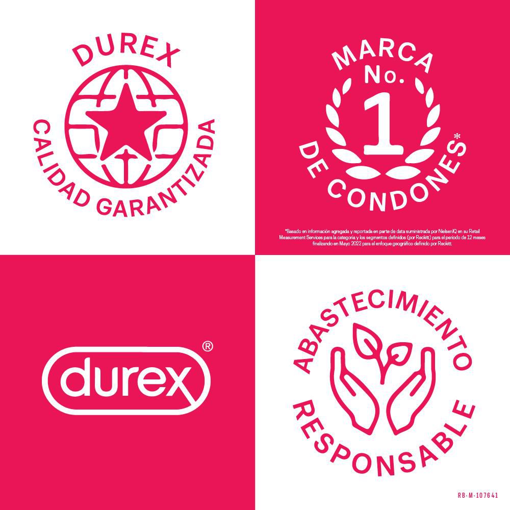 Condones DUREX máximo placer (3  und) img #5