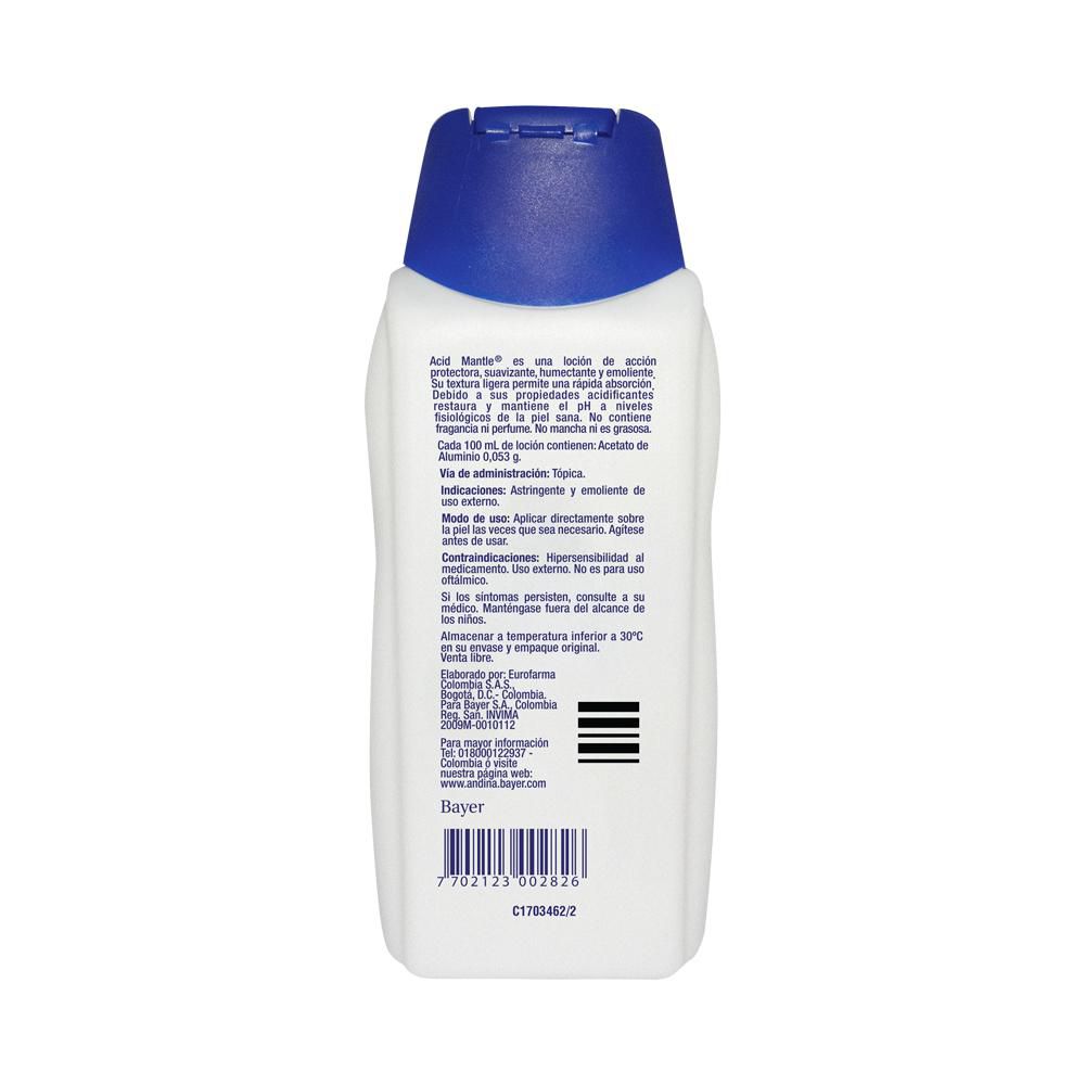 Acetato de aluminio ACID MANTLE loción para todo tipo de piel (120  ml) img #2
