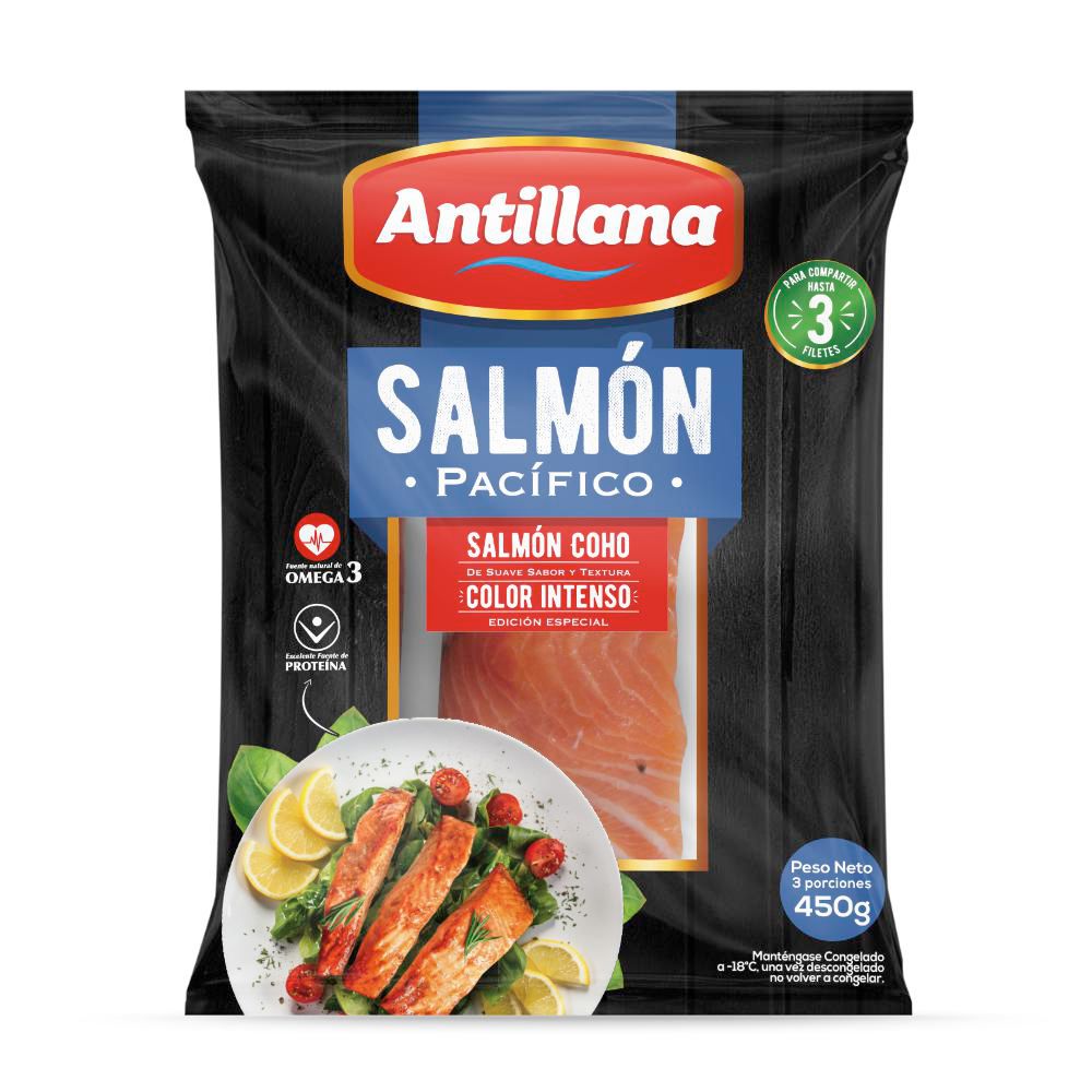 Salmón en filete ANTILLANA pacífico (450  gr) img #1