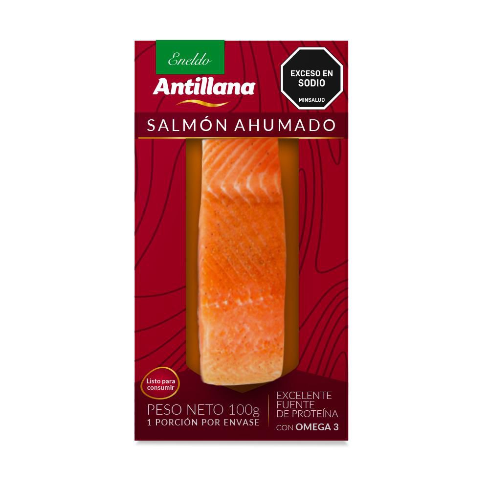 Salmón ahumado ANTILLANA eneldo (100  gr) img #1