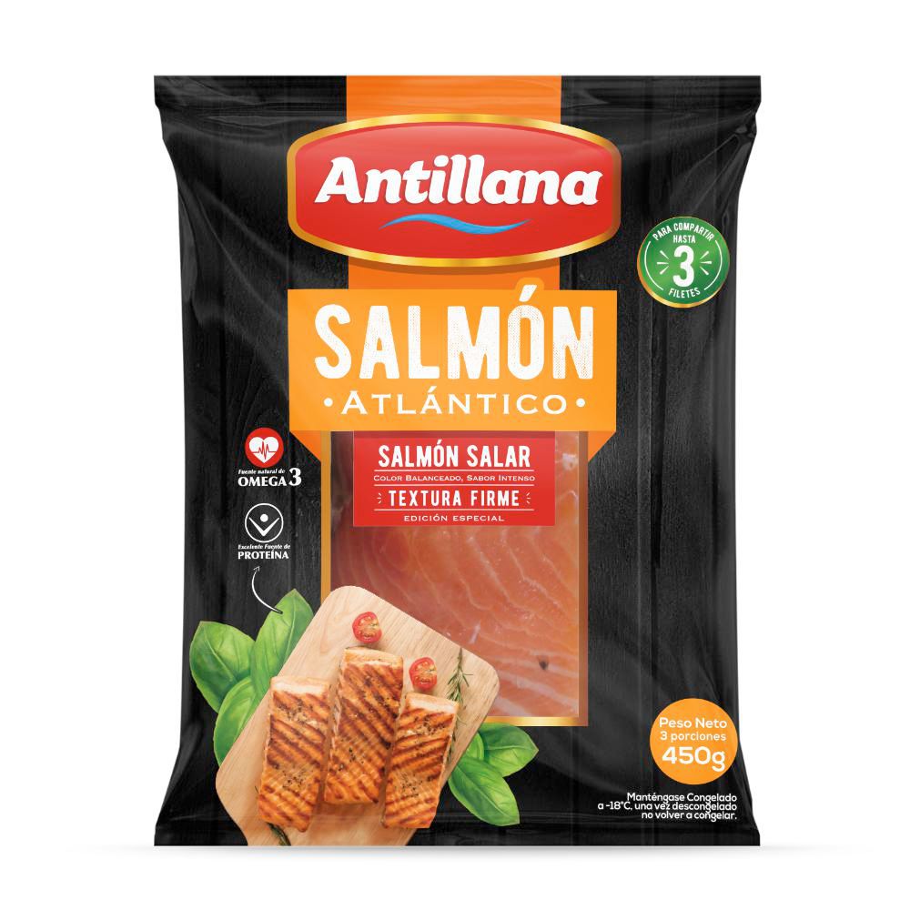 Salmón en filete ANTILLANA atlántico (450  gr) img #1