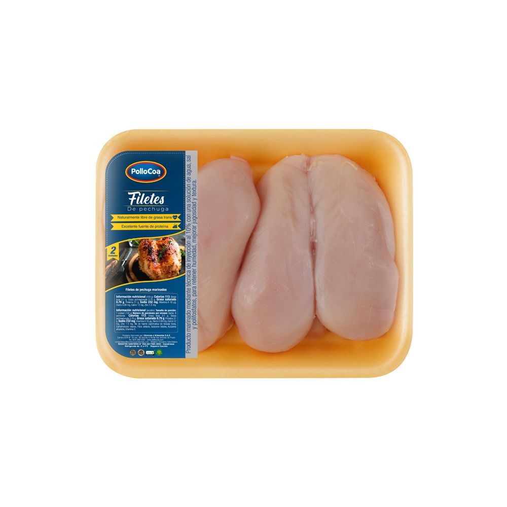 Filete de pechuga POLLOCOA marinado img #2