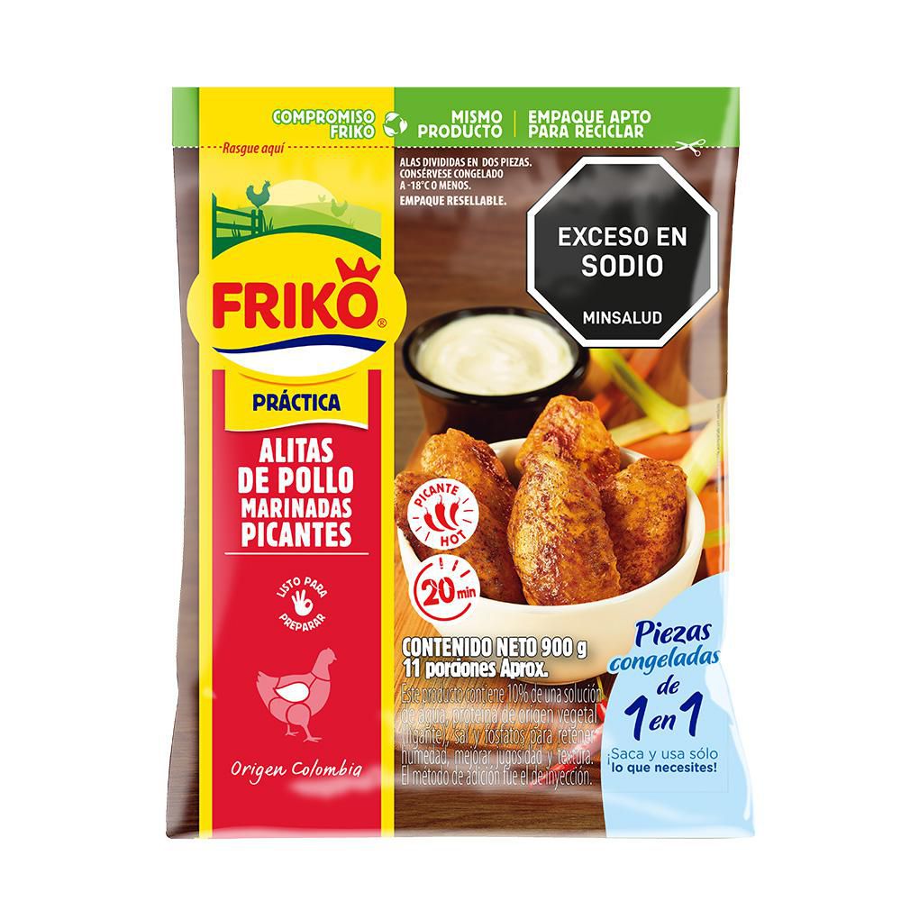 Alitas FRIKO HF marinadas picantes (900  gr) img #1