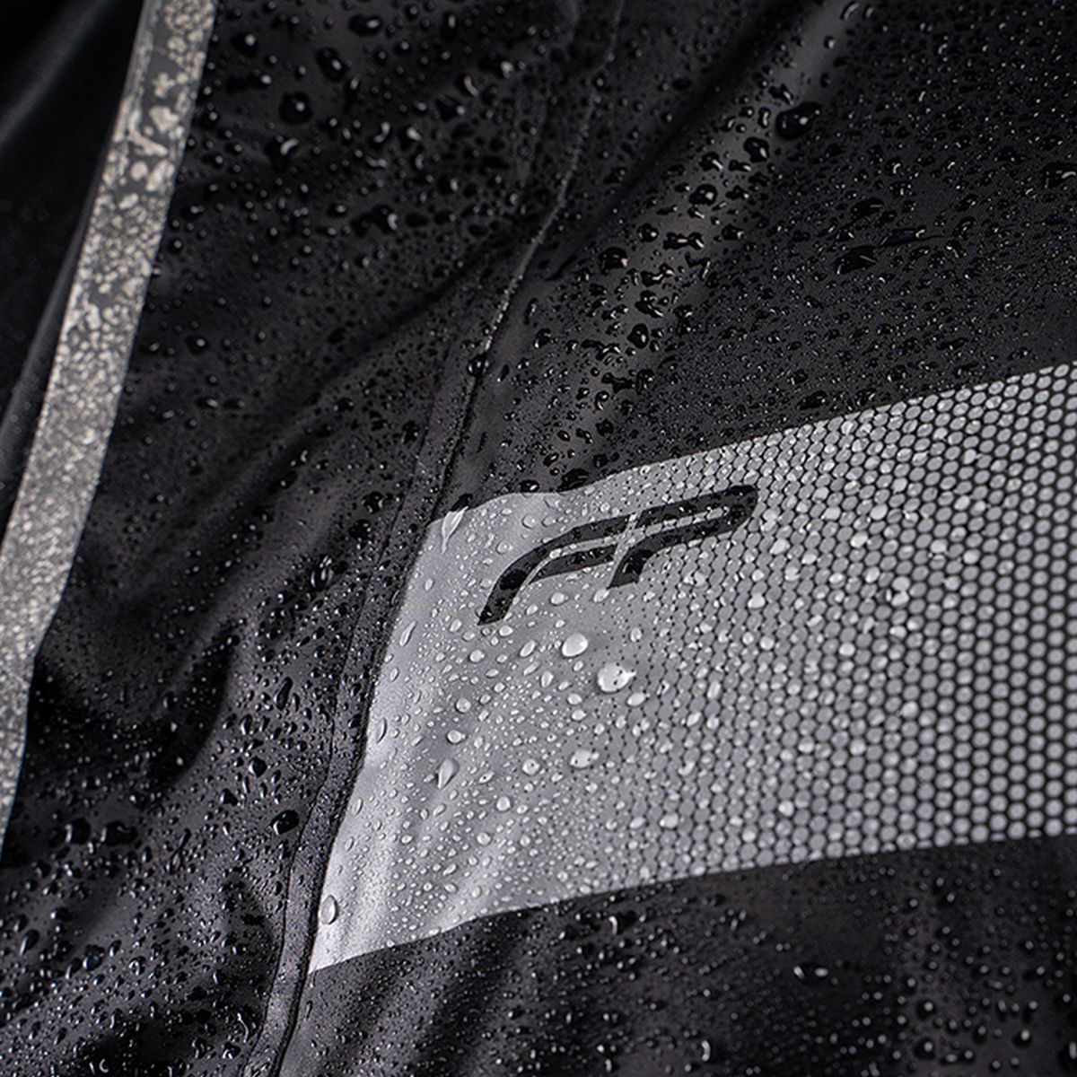 Impermeable FP Storm Moto Negro Liviano PVC img #7