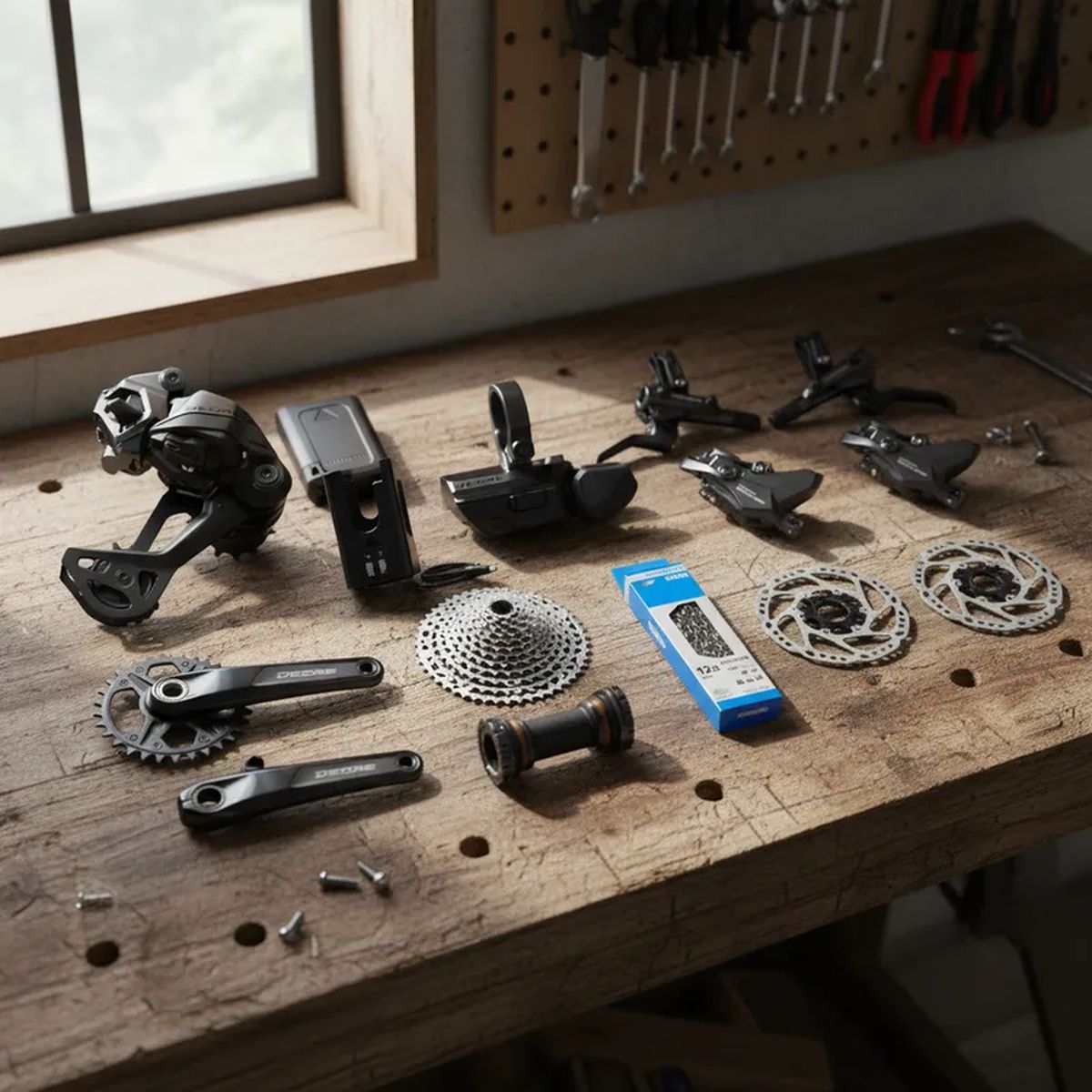 Grupo Shimano Deore M6250 DI2 12 Velocidades img #1