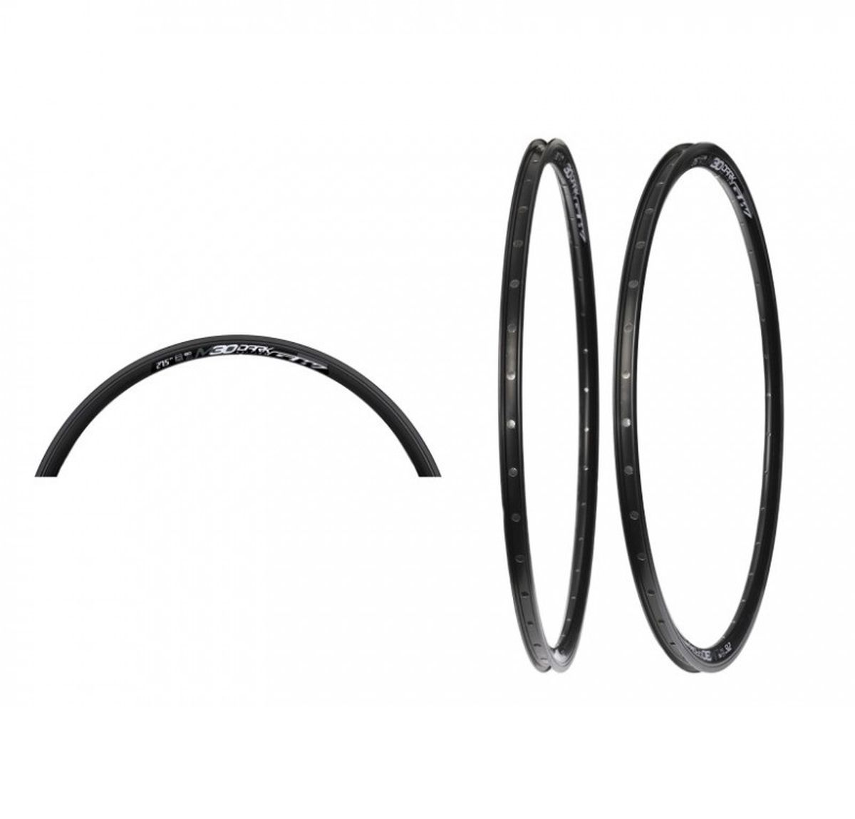 Rin GW MTB 27.5" 36H M30 Dark Negro img #1