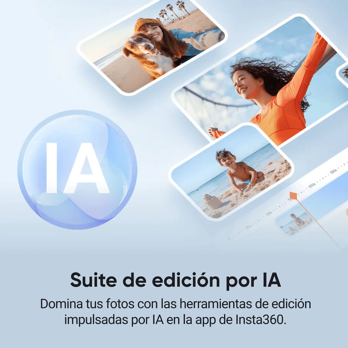 Soporte Insta360 Flow 2 Pro Stone Gray img #6