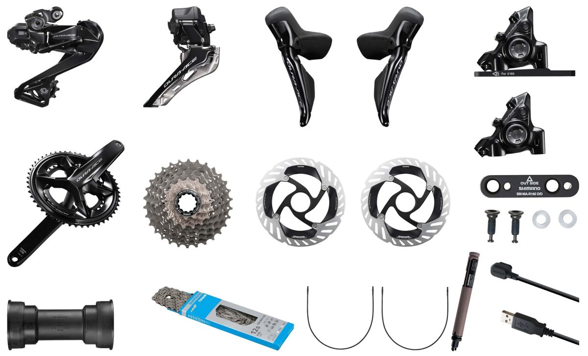 Grupo Shimano Dura Ace Di2 12 Velocidades img #1