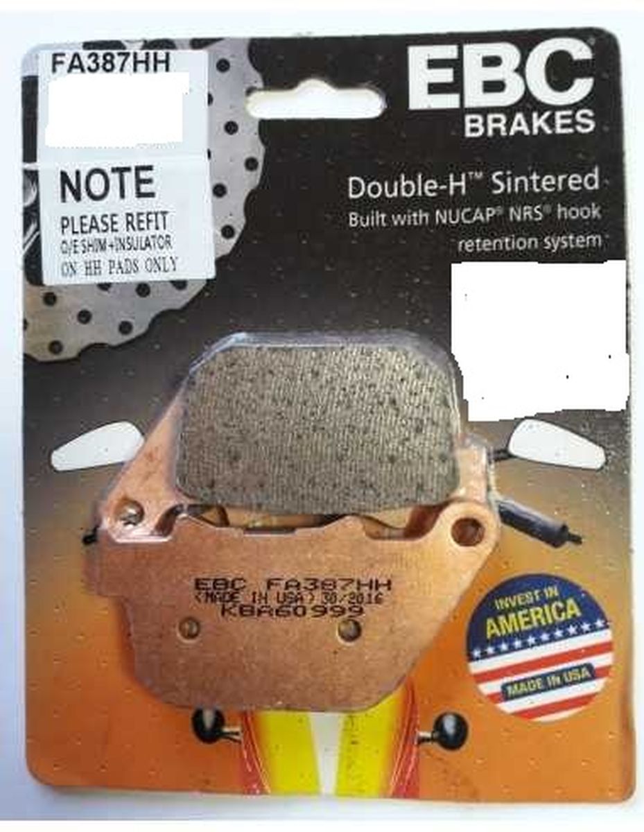 Pastillas Freno EBC Moto Sinterizada Harley Davison 12-13 img #1