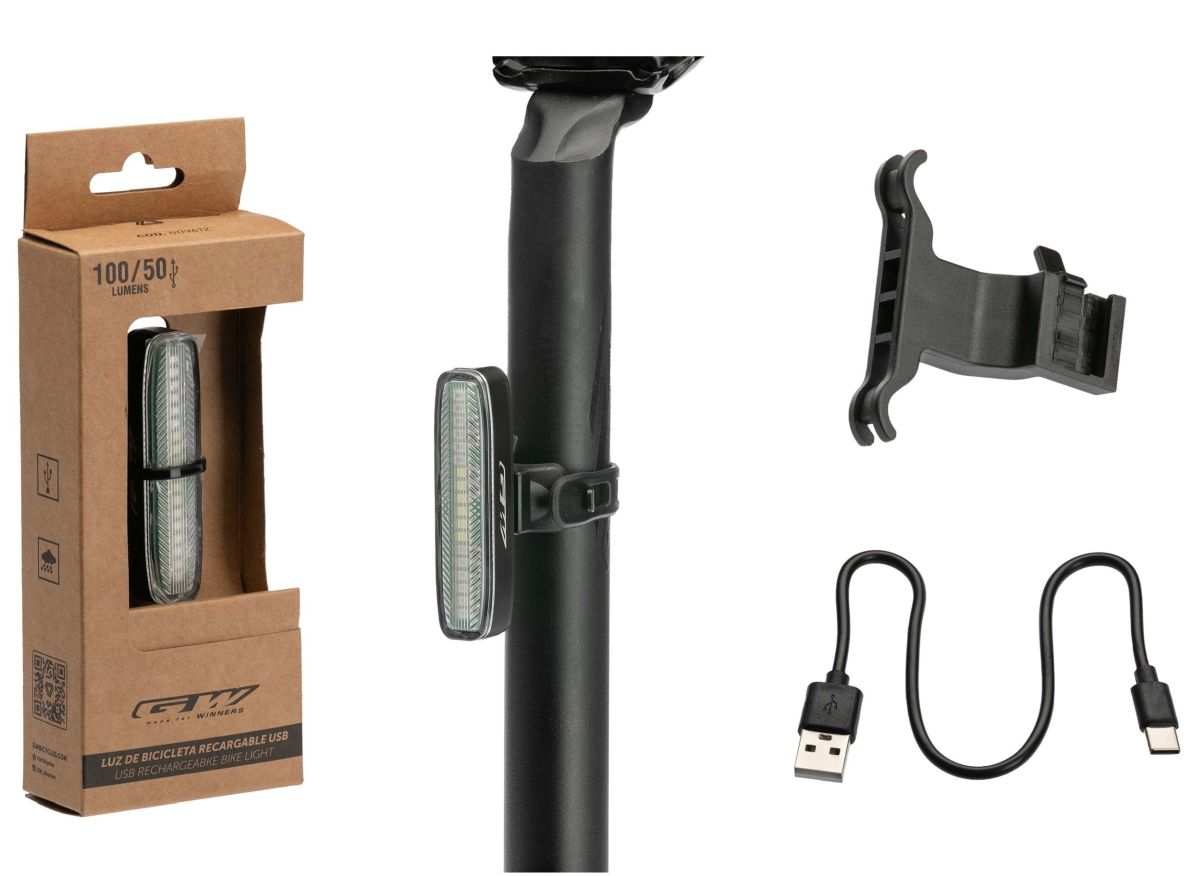 Luz Mixta USB GW LW-Beam50WB 100Lm img #1