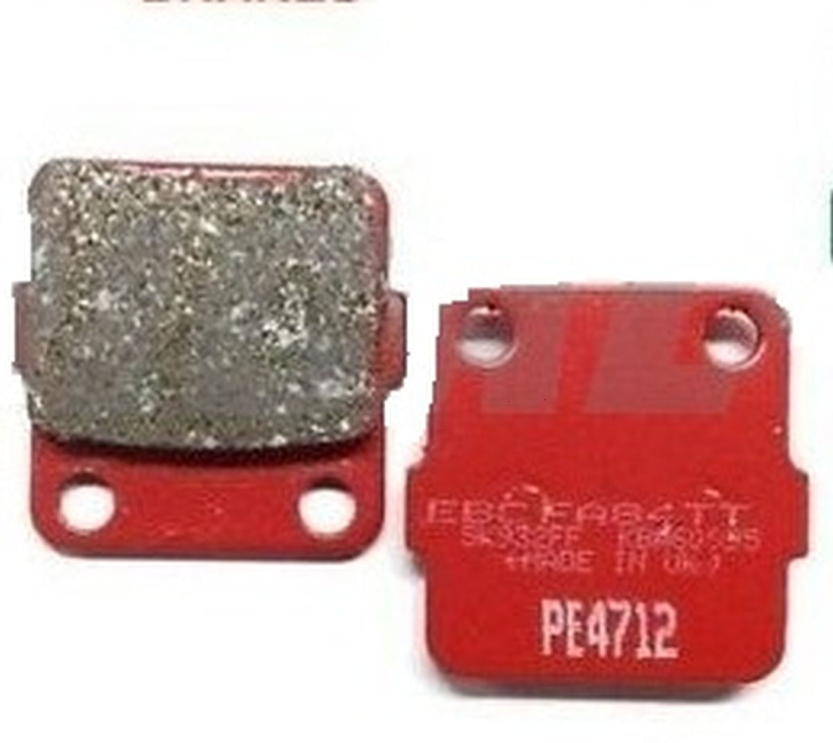 Pastillas Freno EBC Moto Honda Rojas img #1