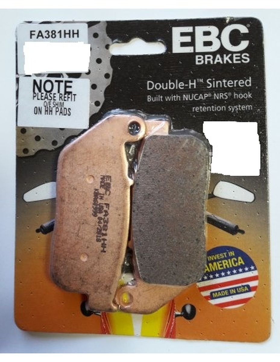 Pastillas Freno EBC Sinteriz Harley Davidson SportSter12-13 img #3