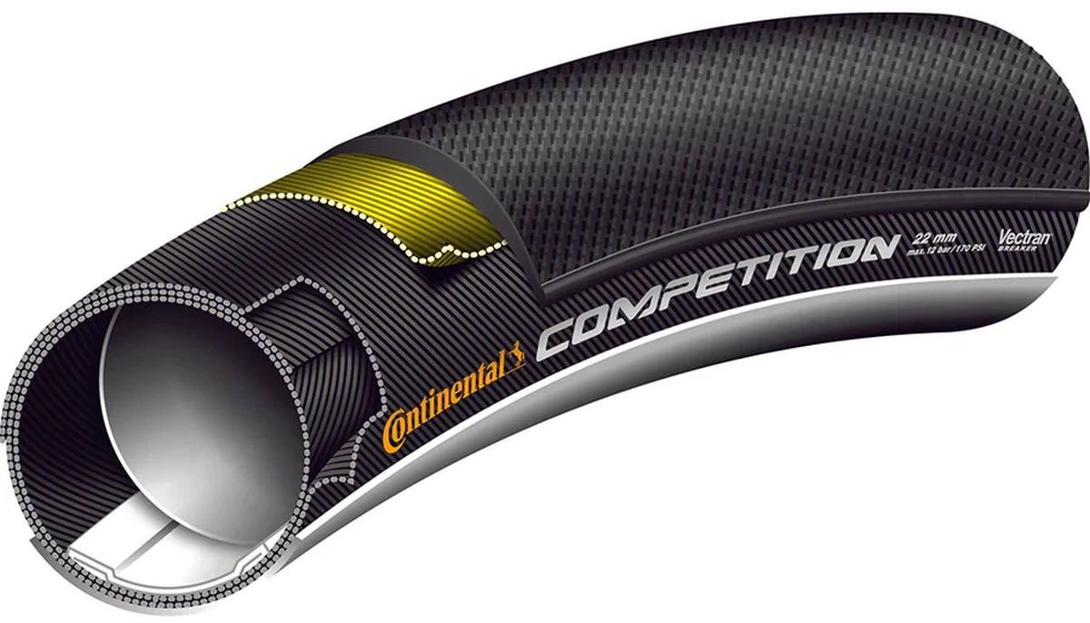 Tubular Ruta Continental Competition 700 Negra img #3