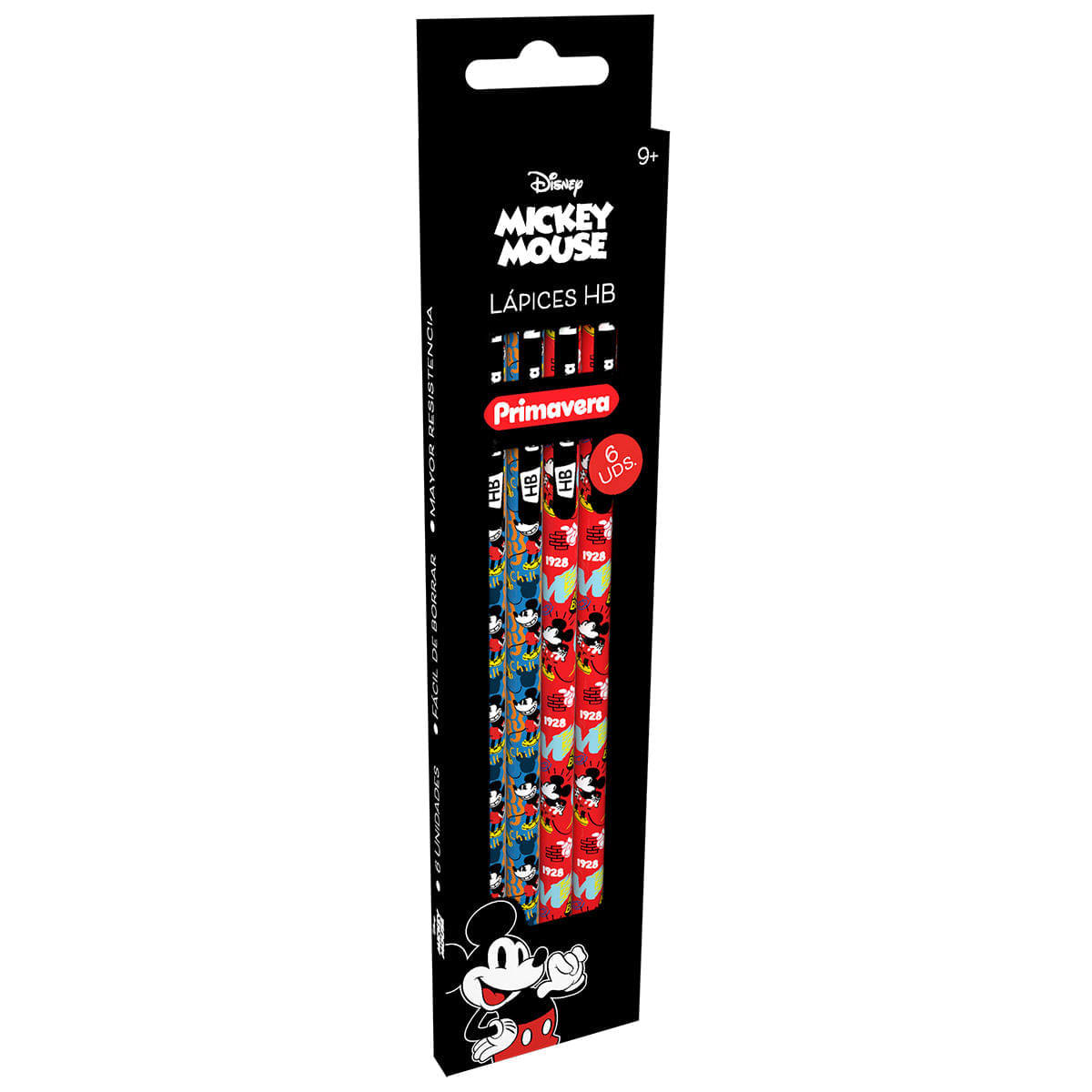 Lápiz  Mickey Mouse HB X6 img #1