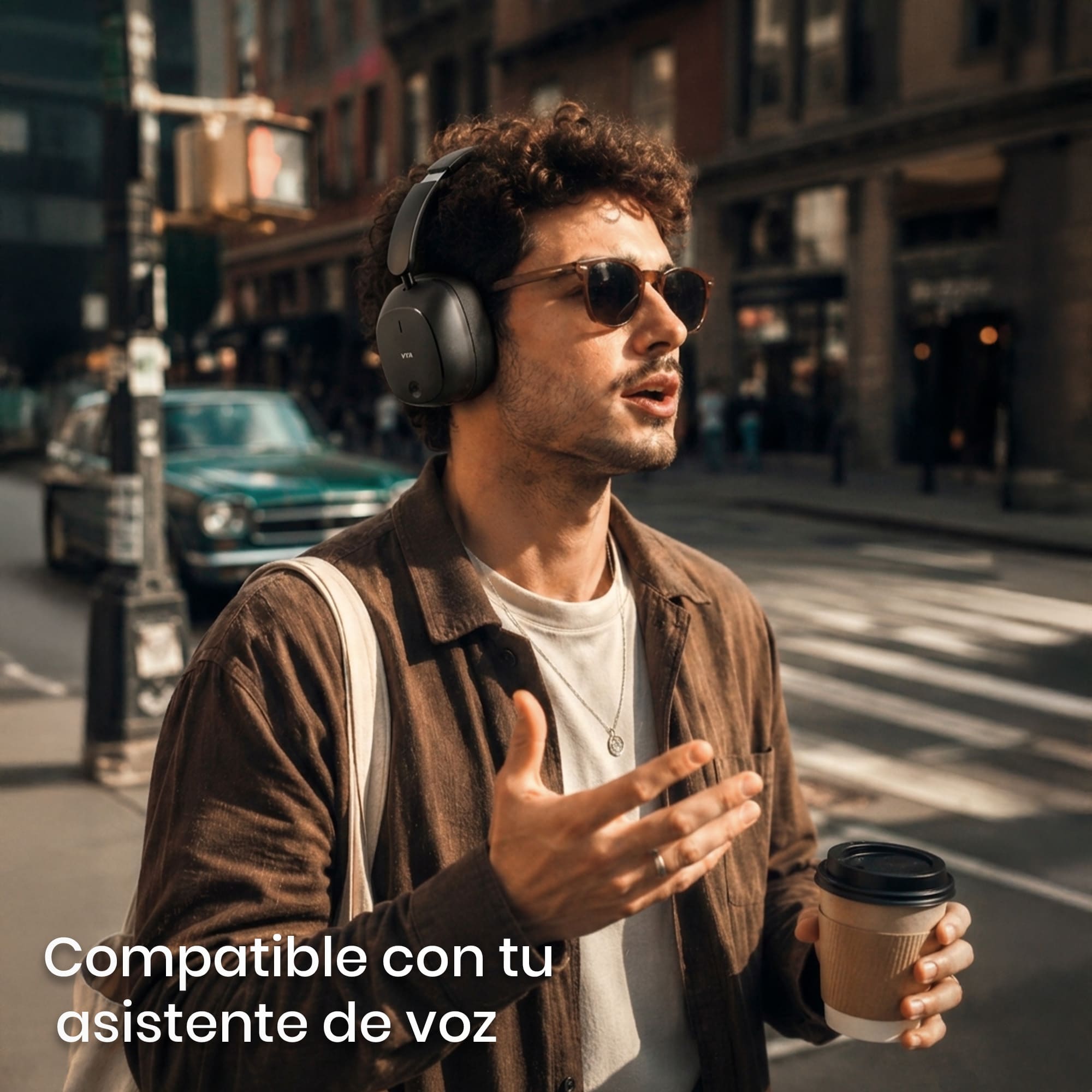 Audífonos Bluetooth con Cancelación de Ruido Activa img #7