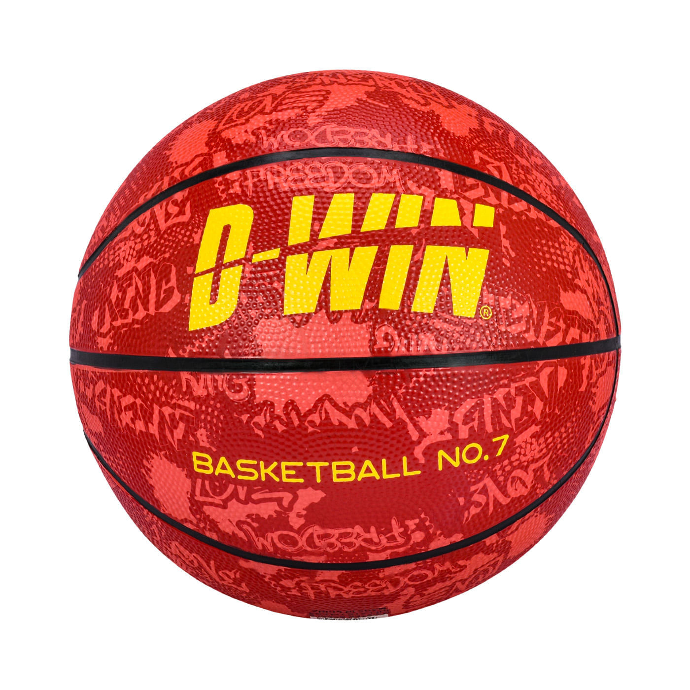 Balón de Basketball N7 D-WIN Champion Game Vinotinto con Caja img #2