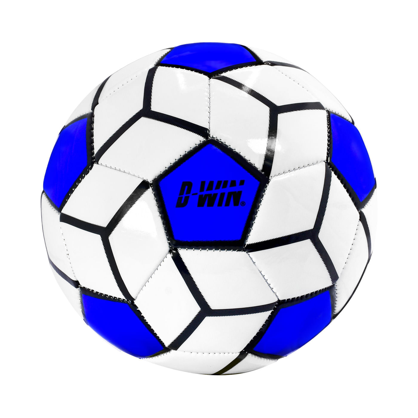 Balón de Fútbol N5 D-WIN Champion Game Azul con Caja img #4