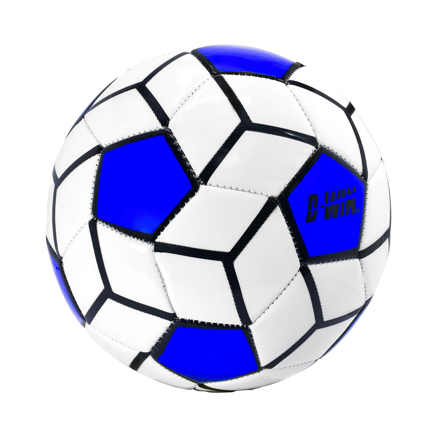Balón de Fútbol N5 D-WIN Champion Game Azul con Caja img #5