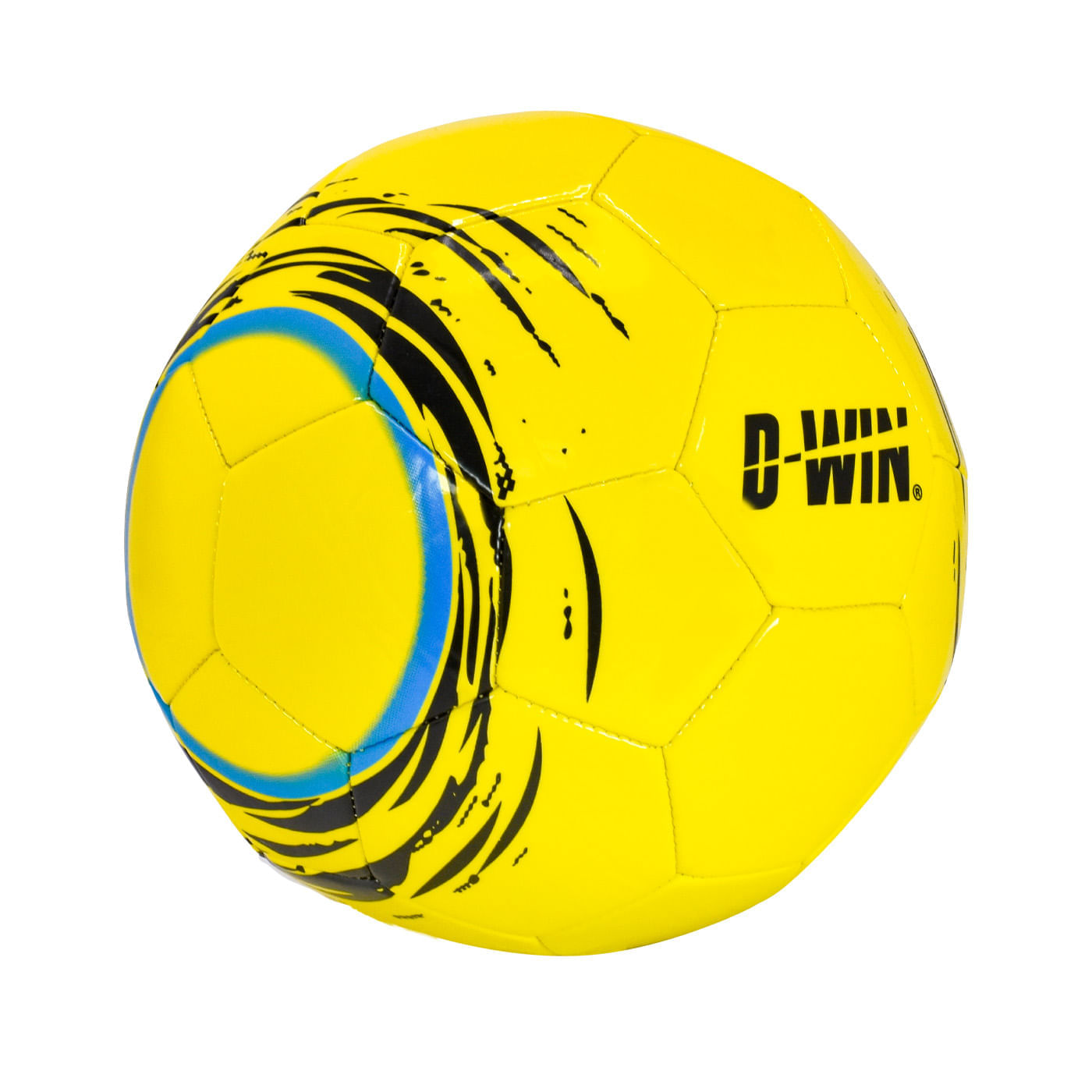 Balón de Fútbol N5 D-WIN Champion Game Azul Verde con Caja img #3