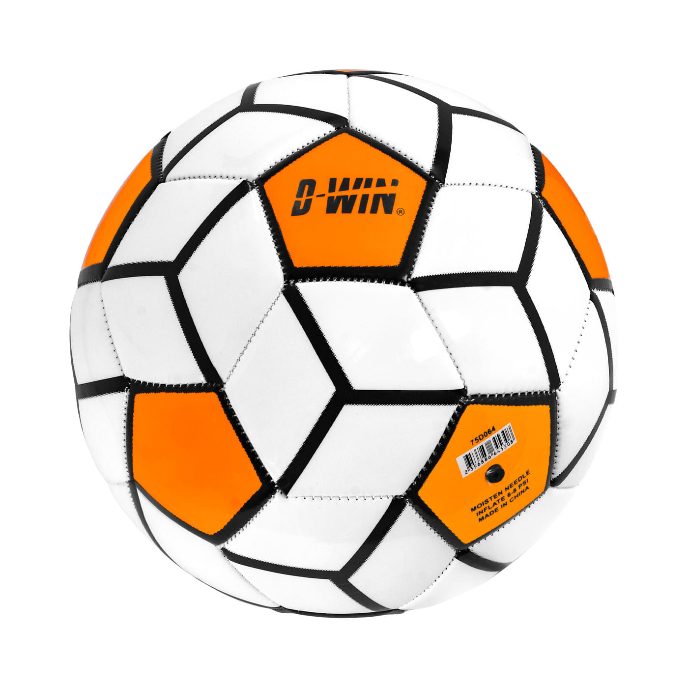 Balón de Fútbol N5 D-WIN Champion Game Naranja con Caja img #3