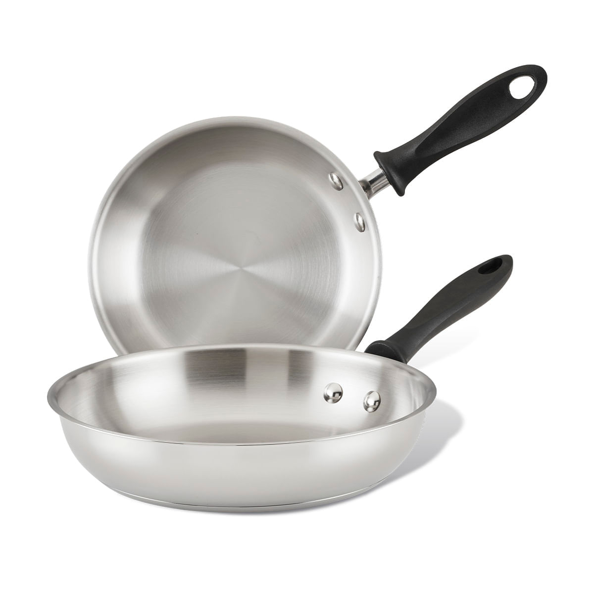 Set Sartenes 21,6cm y 26cm Acero Inoxidable. Reliance. Farberware img #1