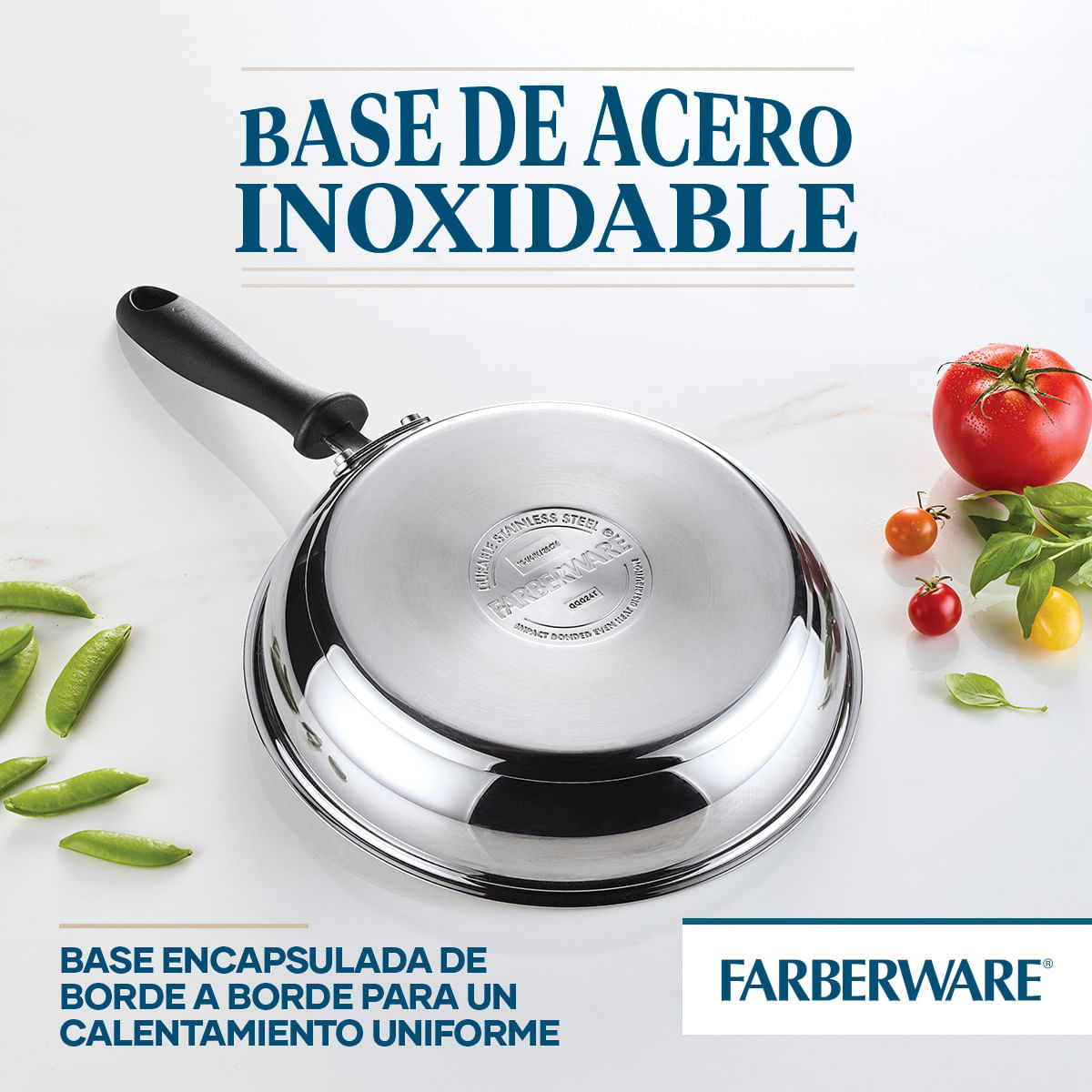 Set Sartenes 21,6cm y 26cm Acero Inoxidable. Reliance. Farberware img #8