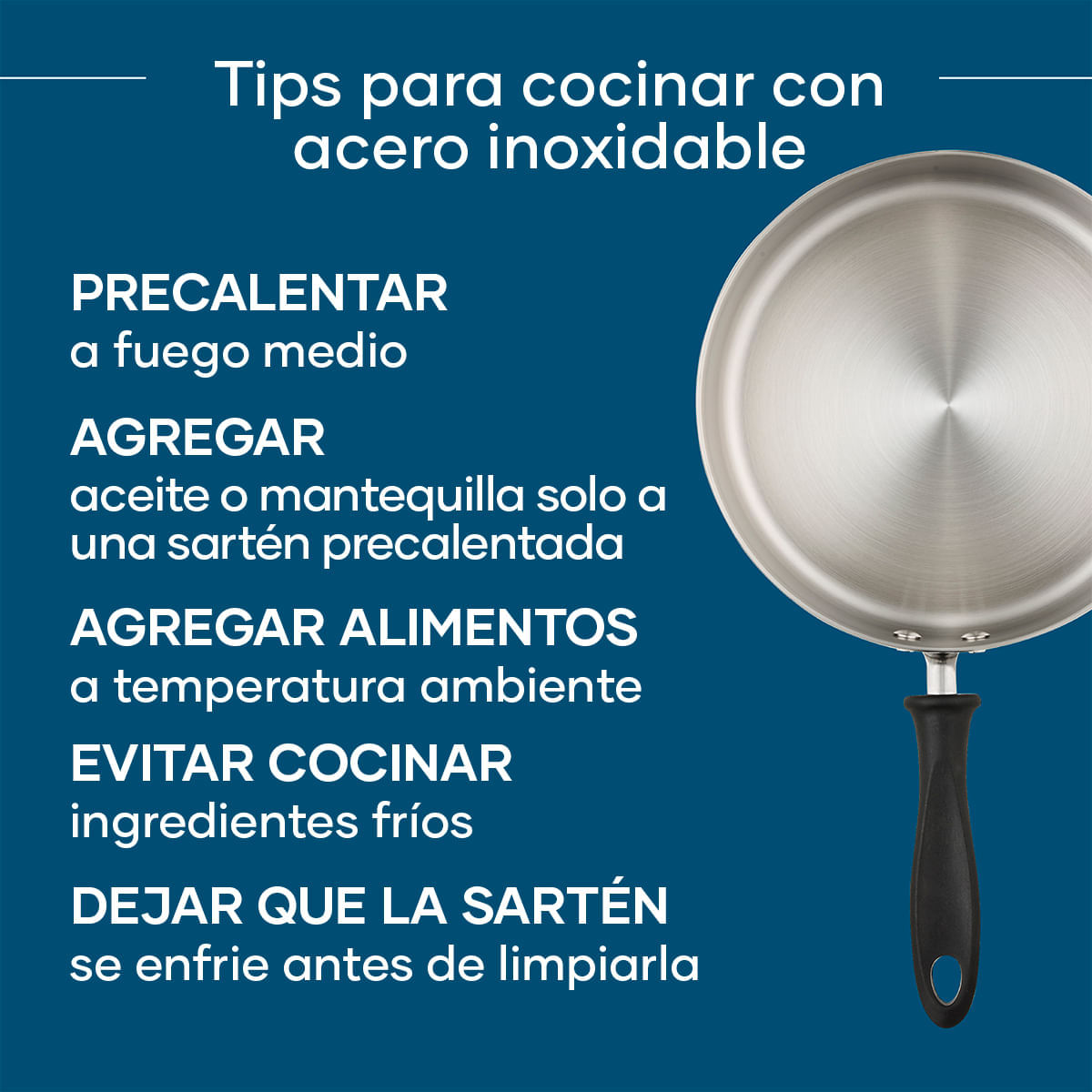 Set Sartenes 21,6cm y 26cm Acero Inoxidable. Reliance. Farberware img #14