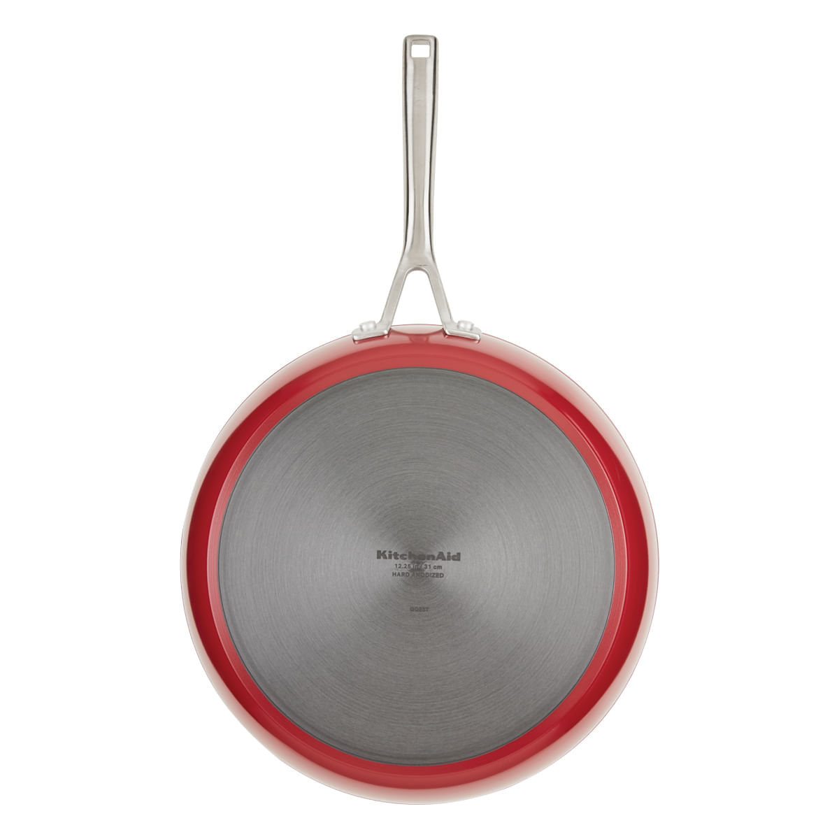 Set 2 Sartenes 21cm y 25 cm. Aluminio Forjado,. Antiadherente Cerámico, Color Rojo. KitchenAid img #3