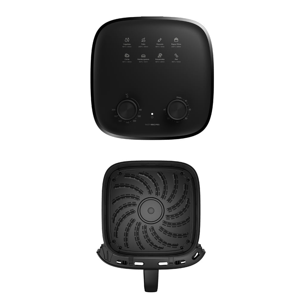Freidora de Aire Electrolux 7L Cocción 360 Grados Negra EAF70 img #4
