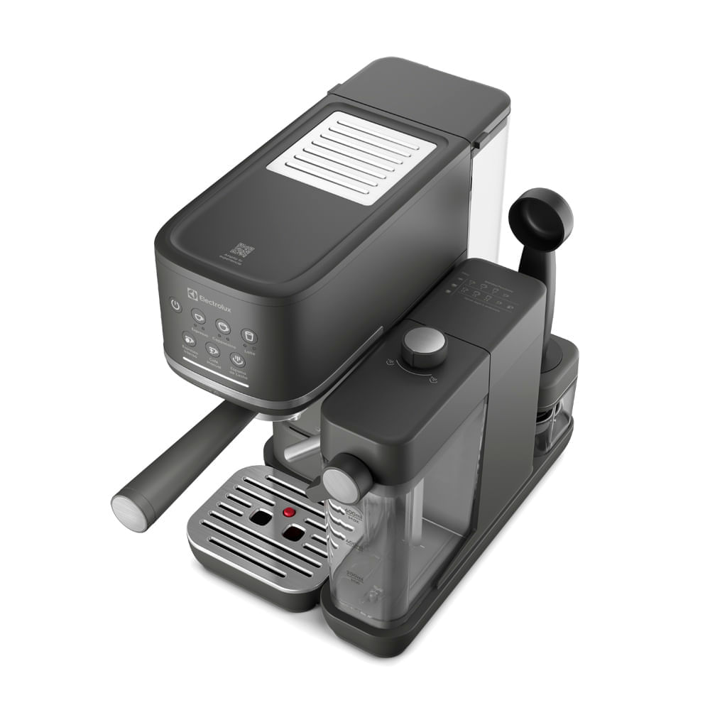 Cafetera Espresso Electrolux 1,2L Cápsula y Vaporizador de Leche Negro ECM70 img #6