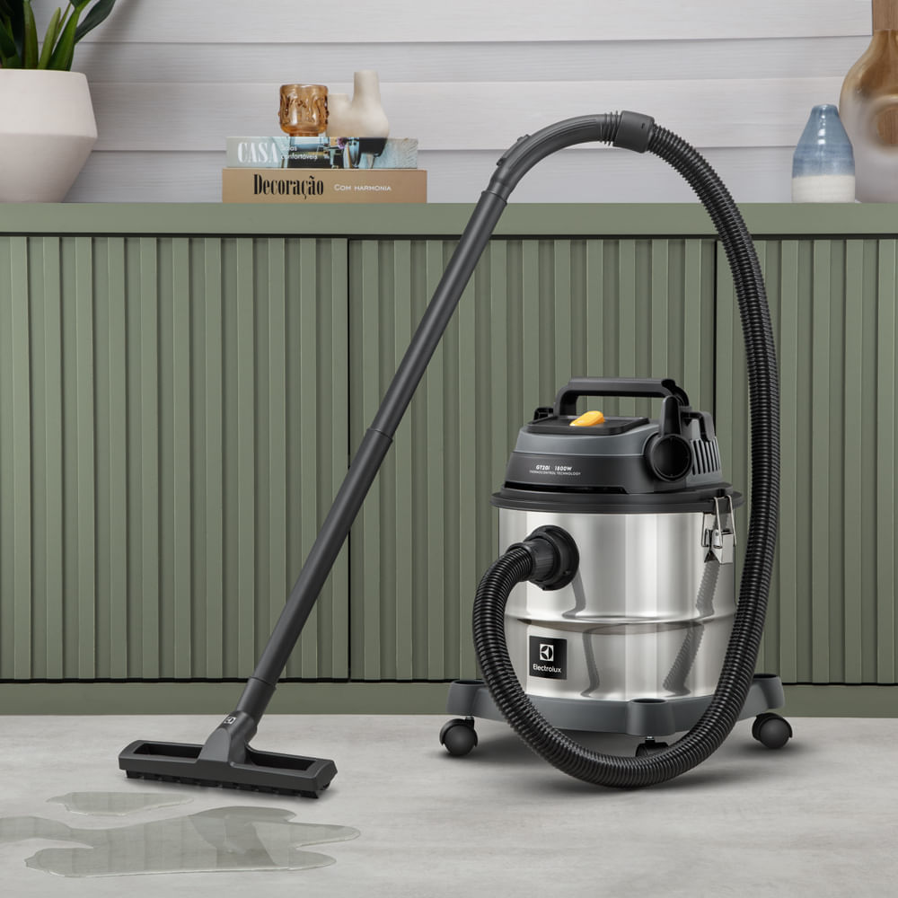 Aspiradora Agua y Polvo Electrolux 1800W 20L Función Soplado Acero Inoxidable GT20I img #10