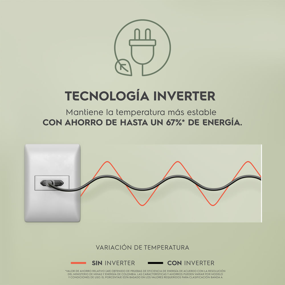 Nevera Electrolux Congelador Superior No Frost 239L Inverter Dispensador de agua Gris ERT25A3C6DS img #7