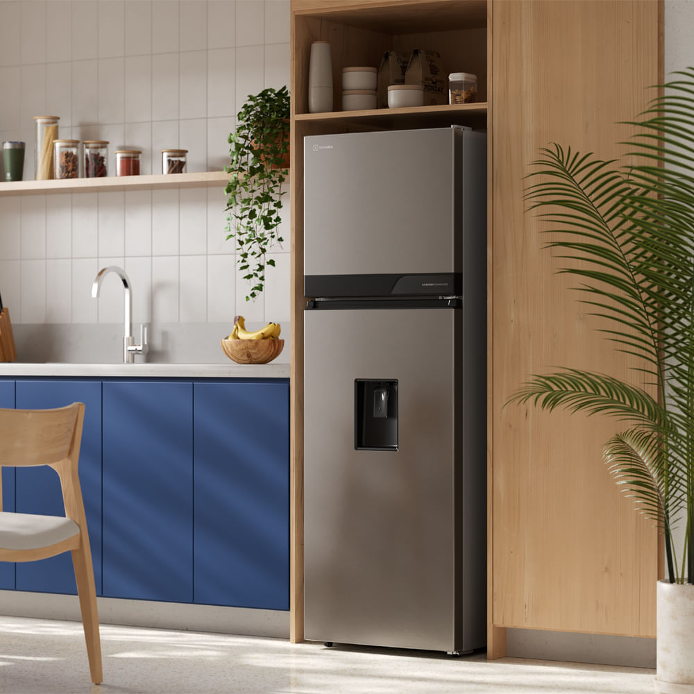 Nevera Electrolux Congelador Superior No Frost 239L Inverter Dispensador de agua Gris ERT25A3C6DS img #9
